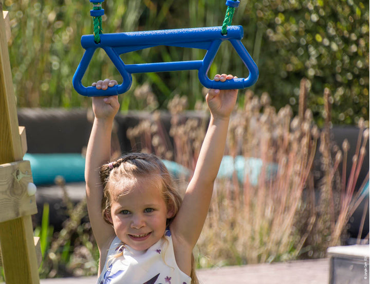 Jungle Totem | Wooden climbing frame with double swing