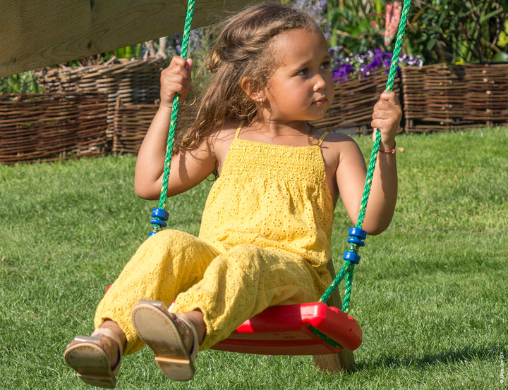 Jungle Club | Wooden climbing frame with swing