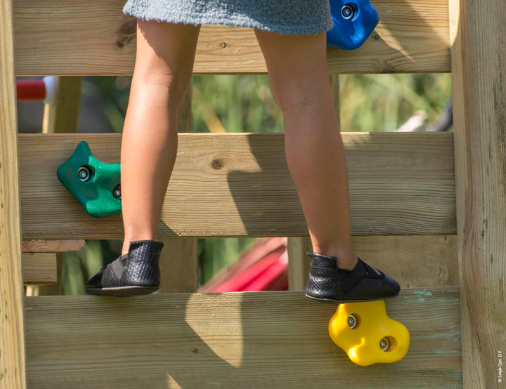 Jungle Cabin | Wooden climbing frame with swing